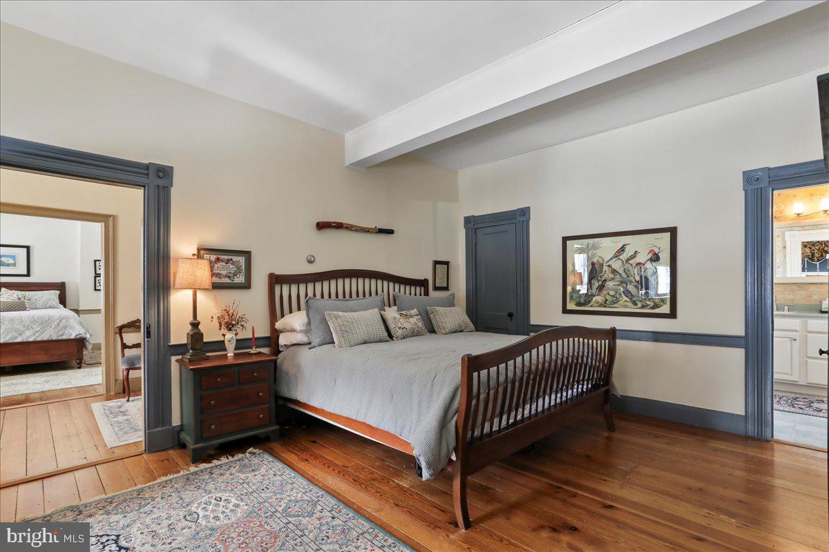 1-22020 Durberry Road Smithsburg, MD 21783 - Photo 83 of 138 a bedroom with a bed and a view of living room