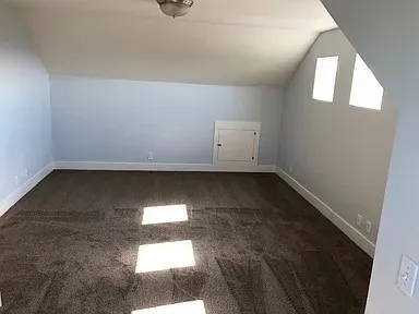 en empty room with window