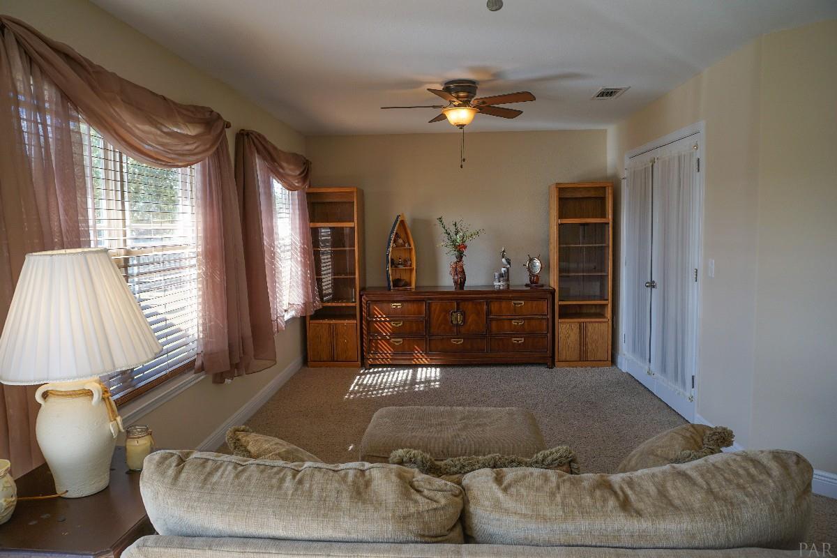 2795 Wallace Lake Road Pace, FL 32571 - Photo 12 of 25 Florida Room with two sets of French Doors