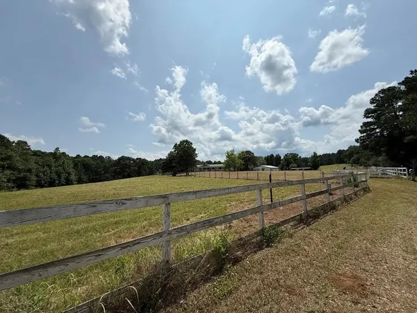 a view of outdoor space and city