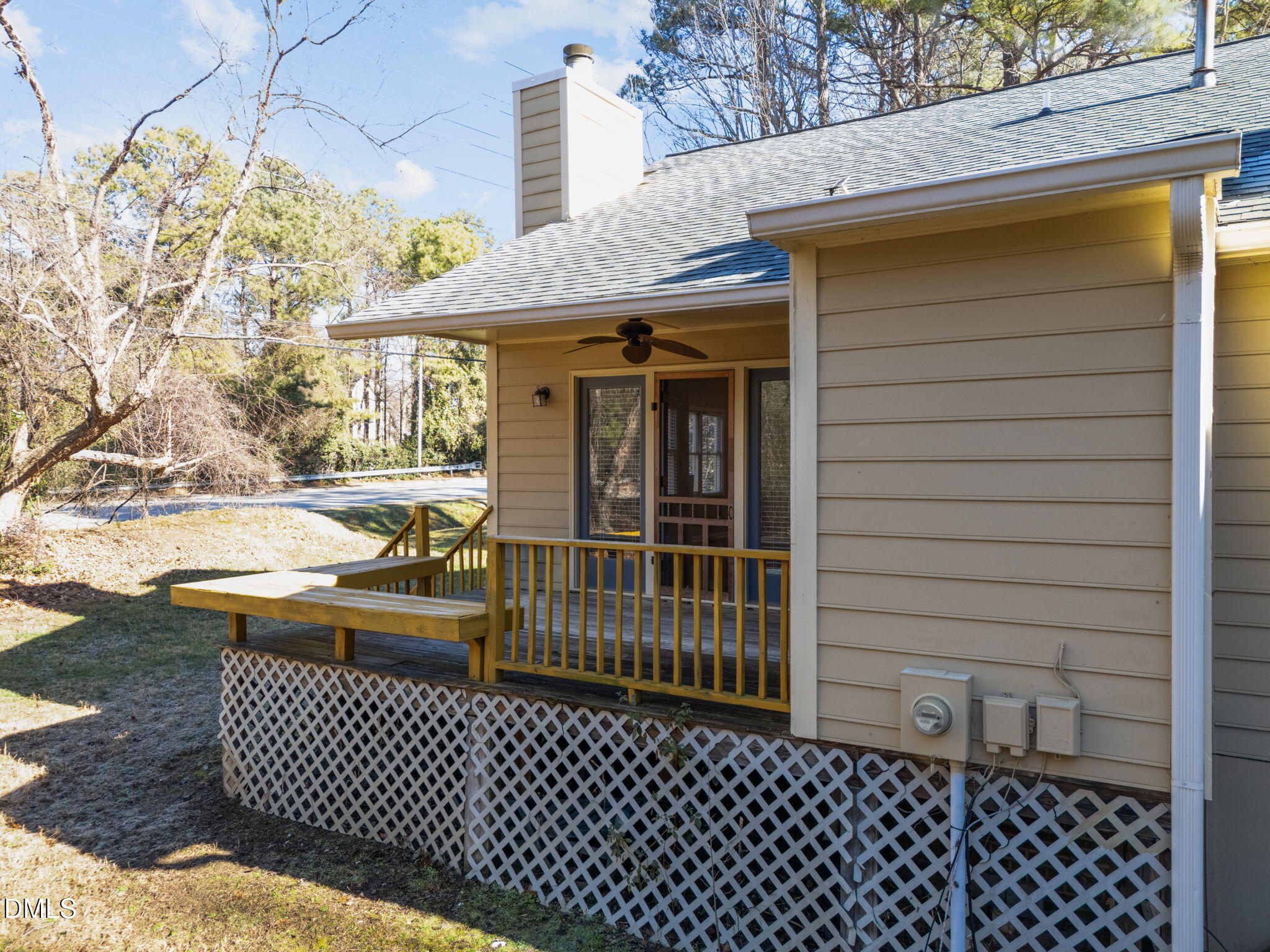 135 Boldleaf Court Cary, NC 27513 - Photo 22 of 27 a view of a brick house with a large window