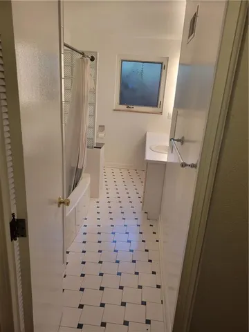 a view of an front door