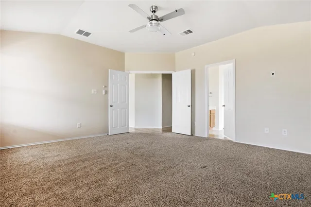 a view of empty room