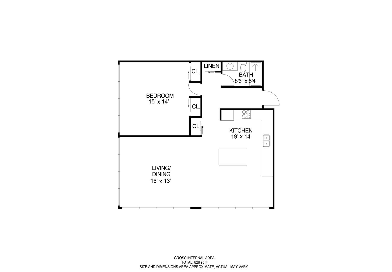 6171 North Sheridan Road, Unit 1401 Chicago, IL 60660 - Photo 29 of 29 a picture of a wall with a white wall and a white wall