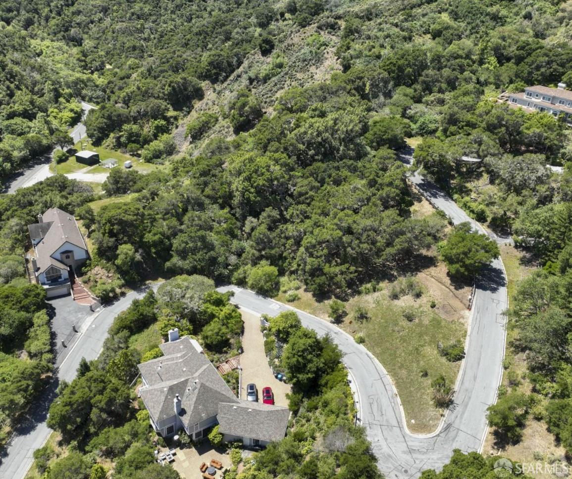 0 Woodridge Road Hillsborough, CA 94010 - Photo 11 of 17 an aerial view of a house with a yard