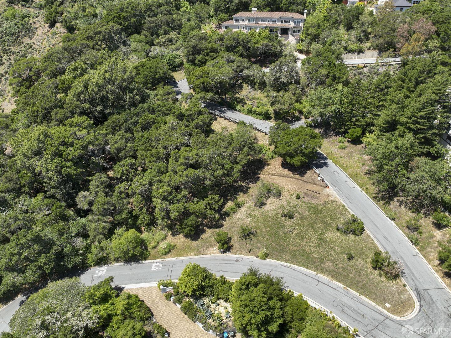 0 Woodridge Road Hillsborough, CA 94010 - Photo 15 of 17 an aerial view of a house with a yard