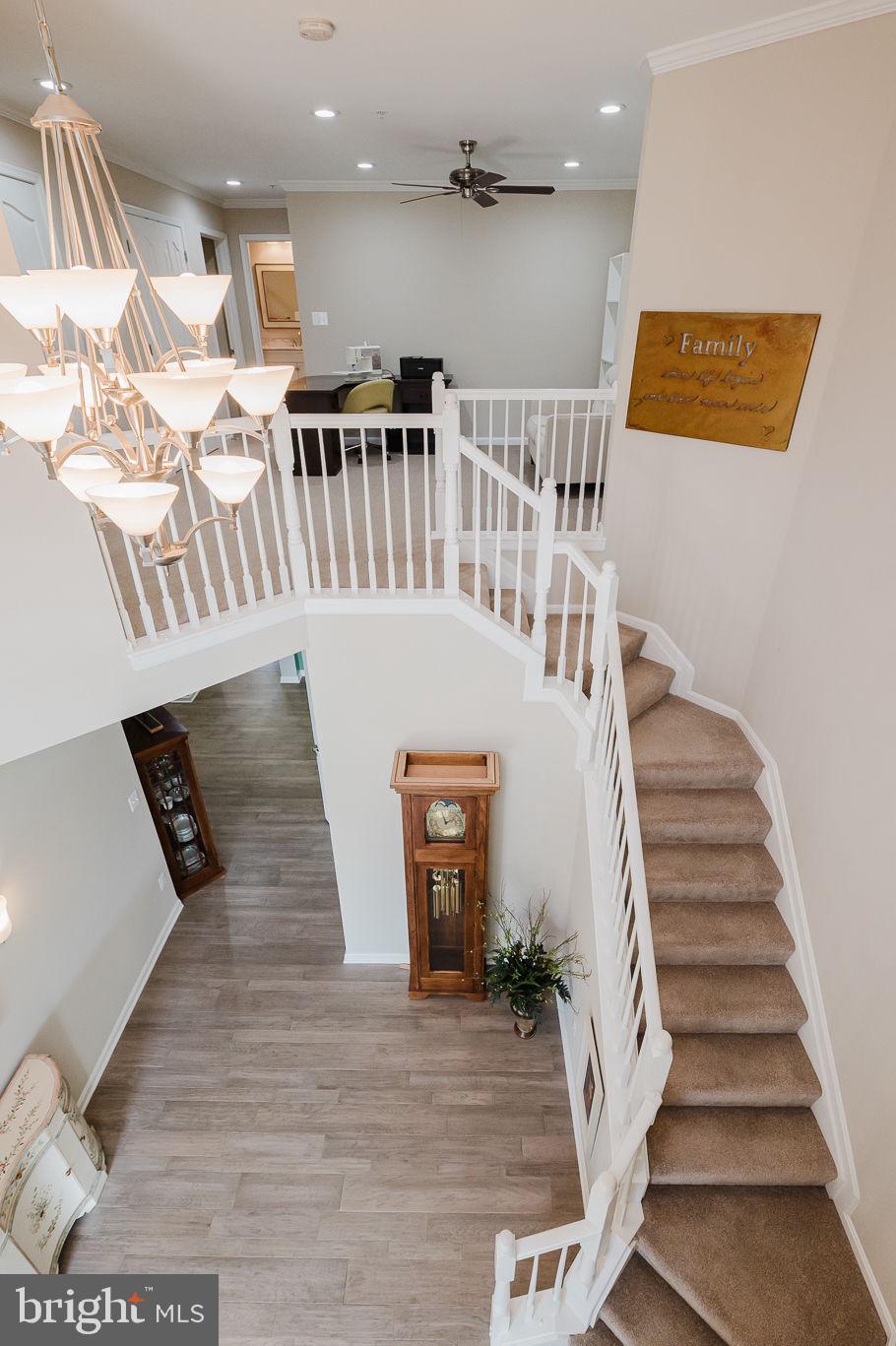 823 Bridle Path Bel Air, MD 21014 - Photo 27 of 66 a view of entryway and hall with wooden floor