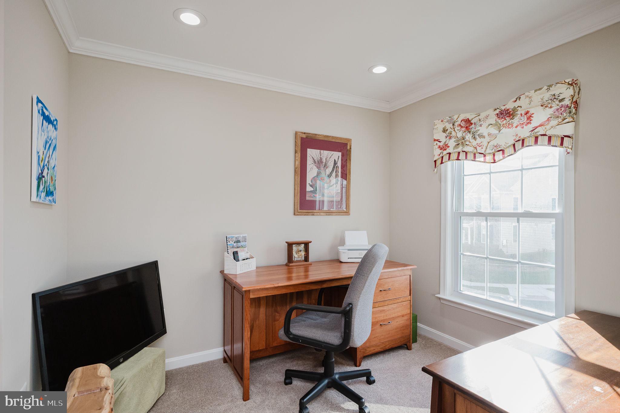 823 Bridle Path Bel Air, MD 21014 - Photo 33 of 66 a view of a workspace with furniture and a window