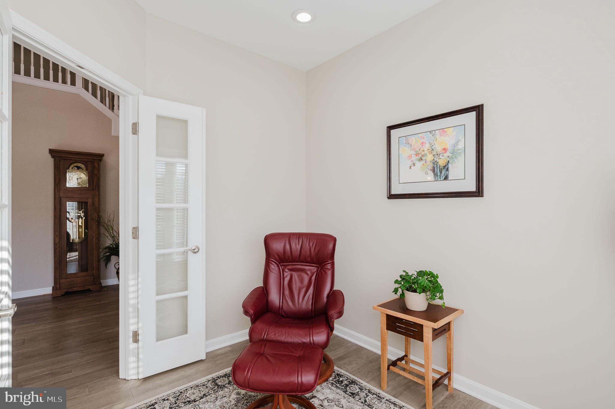 823 Bridle Path Bel Air, MD 21014 - Photo 9 of 66 a view of a workspace with furniture and wooden floor