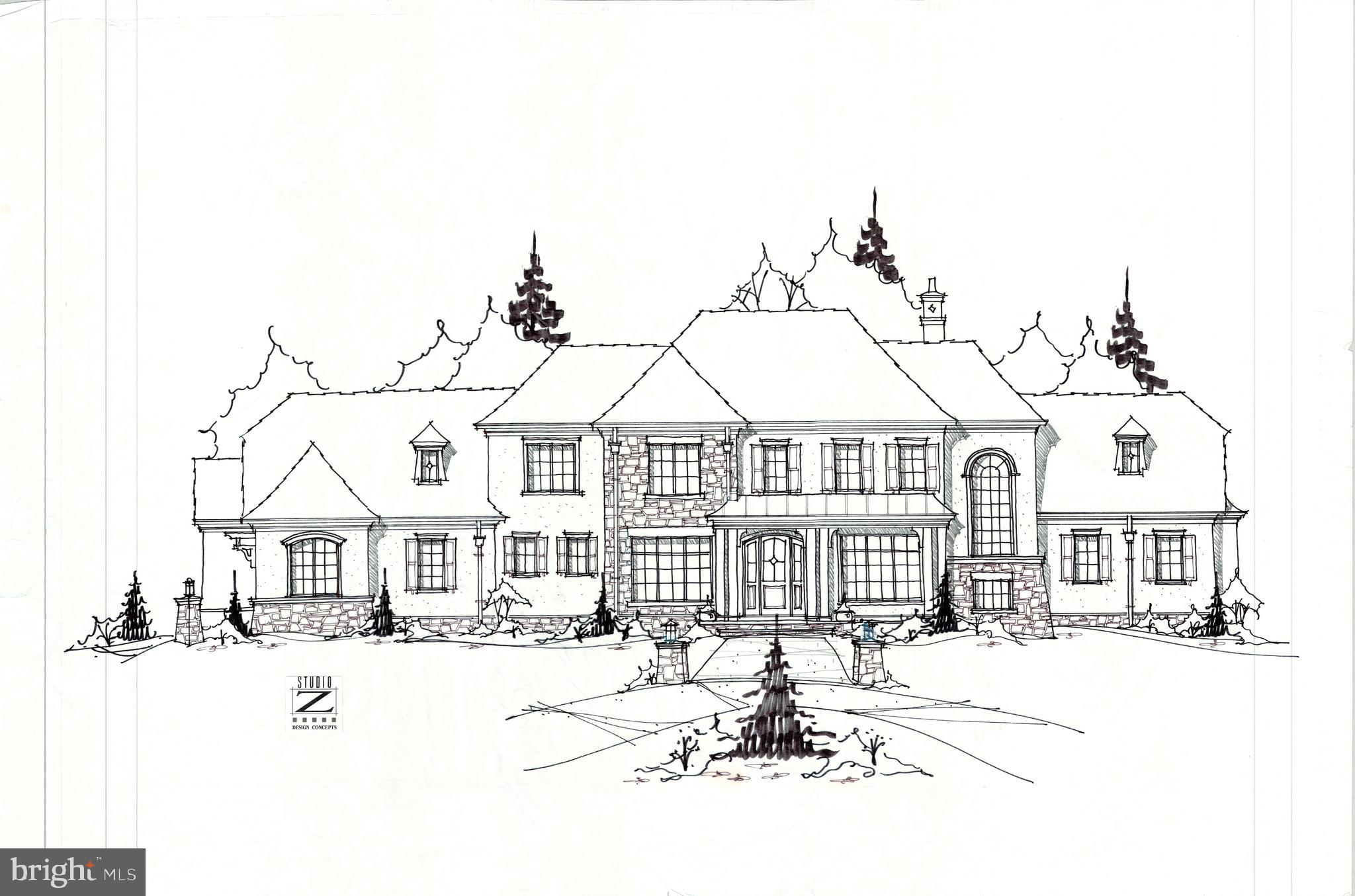 9540 River Road Potomac, MD 20854 - Photo 1 of 16 Sample Rendering courtesy of Studio Z