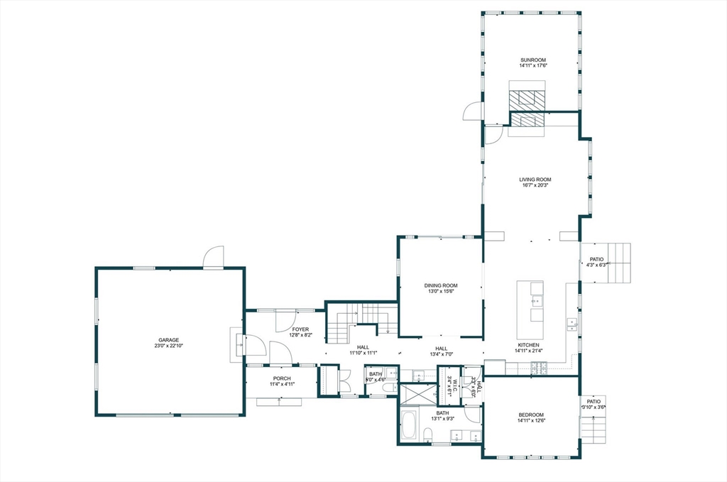 695 Summer Street Marshfield, MA 02050 - Photo 33 of 35 a picture of floor plan
