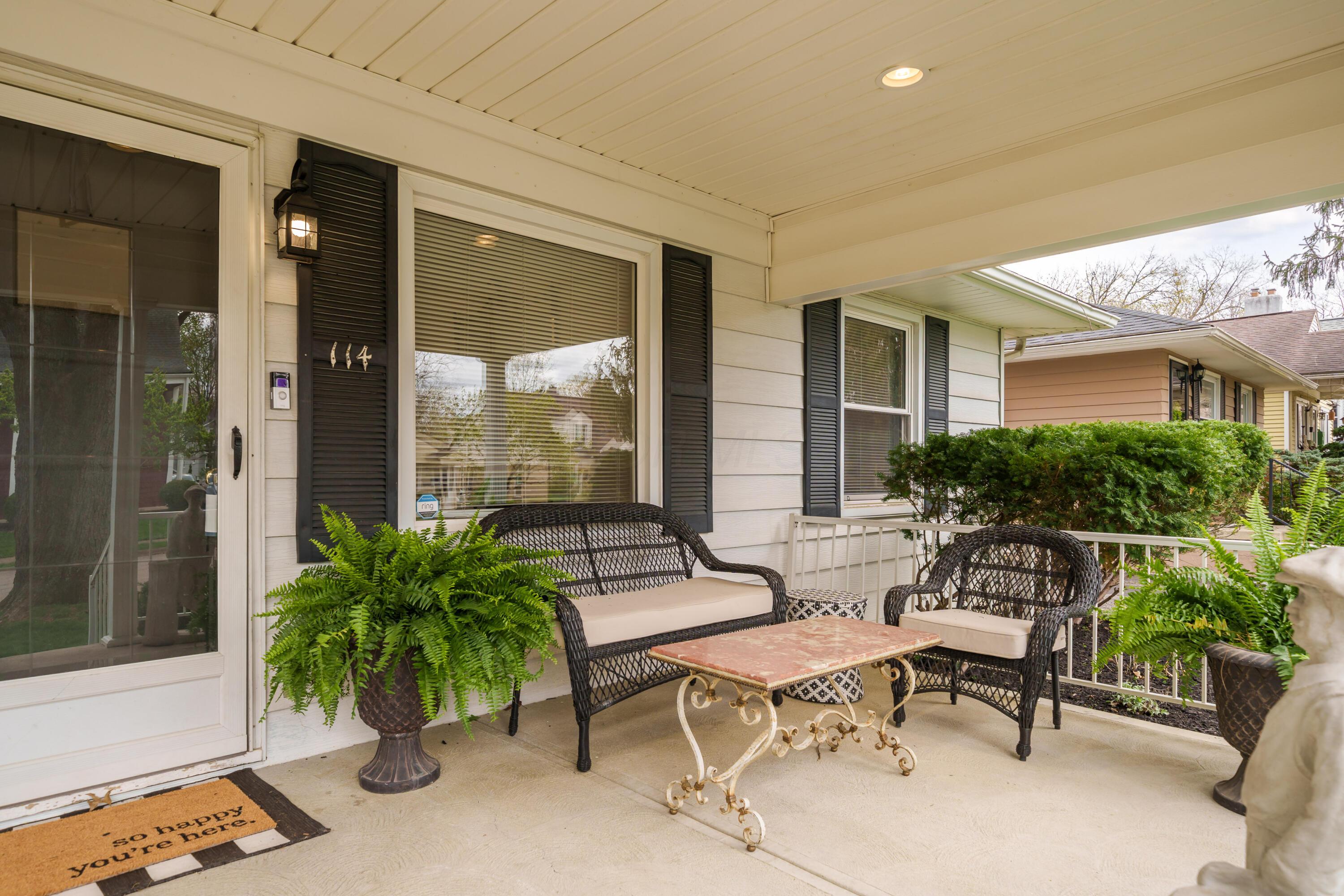 114 Chase Road Columbus, OH 43214 - Photo 4 of 35 Covered Front Porch