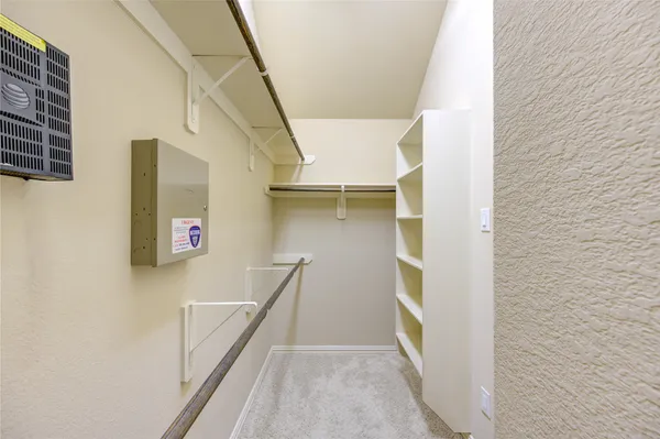 a view of walk in closet