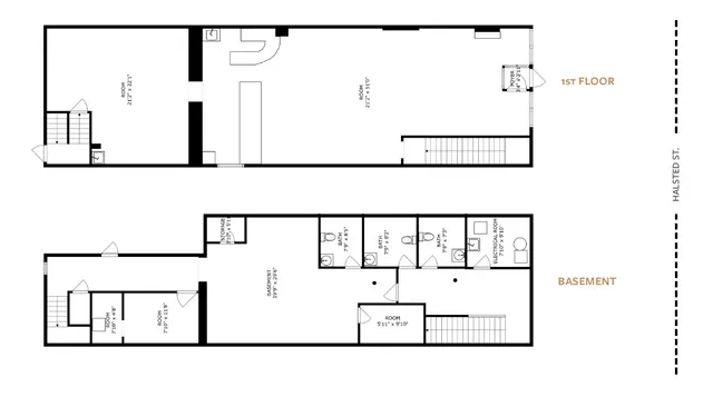 a picture of a floor plan