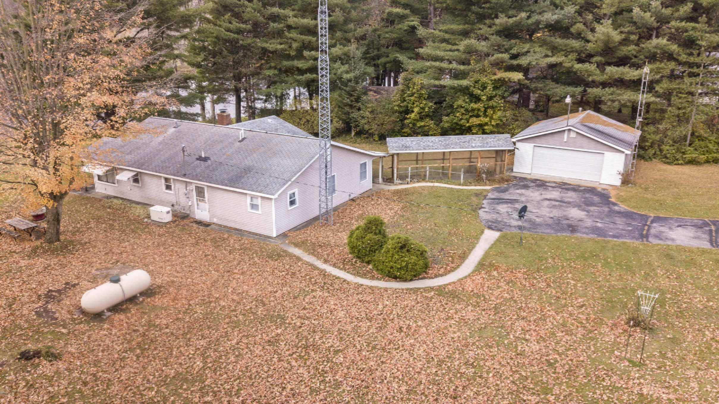 16685 Schofield Road Hersey, MI 49639 - Photo 14 of 47 16685SchofieldRdAerial-5