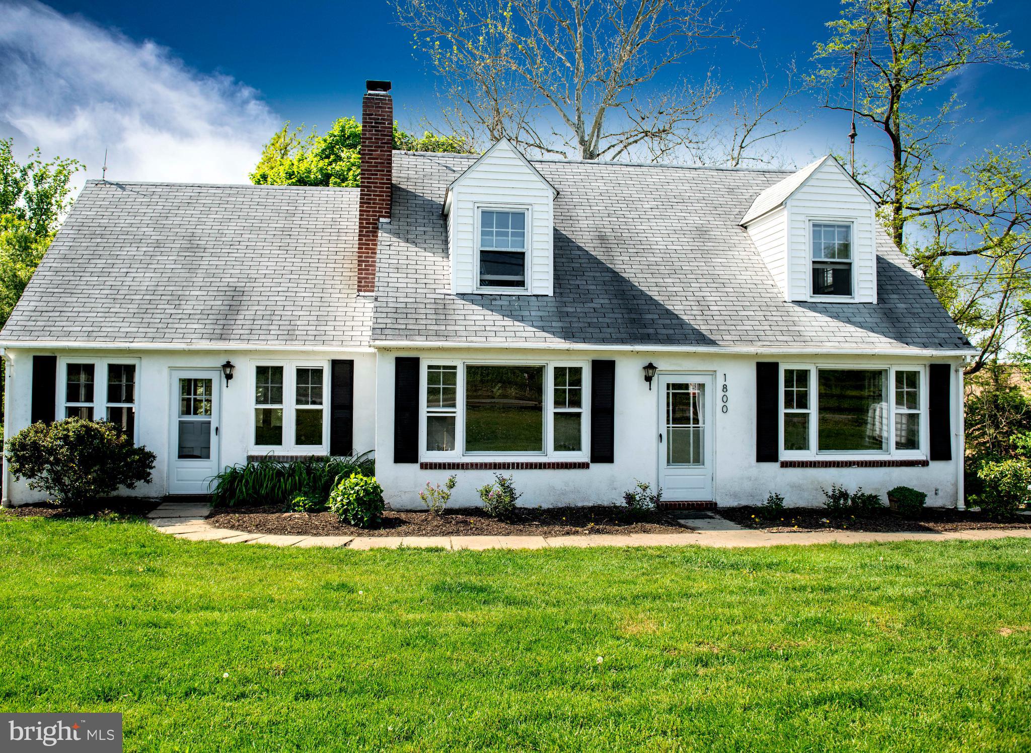 1800 White Hall Road White Hall, MD 21161 - Photo 1 of 52 Graceful cape style farmhouse in Hereford Zone!