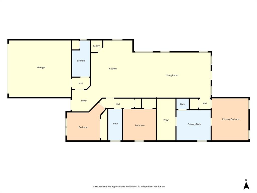 603 South Harrison Street West, TX 76691 - Photo 30 of 30 a picture of a floor plan