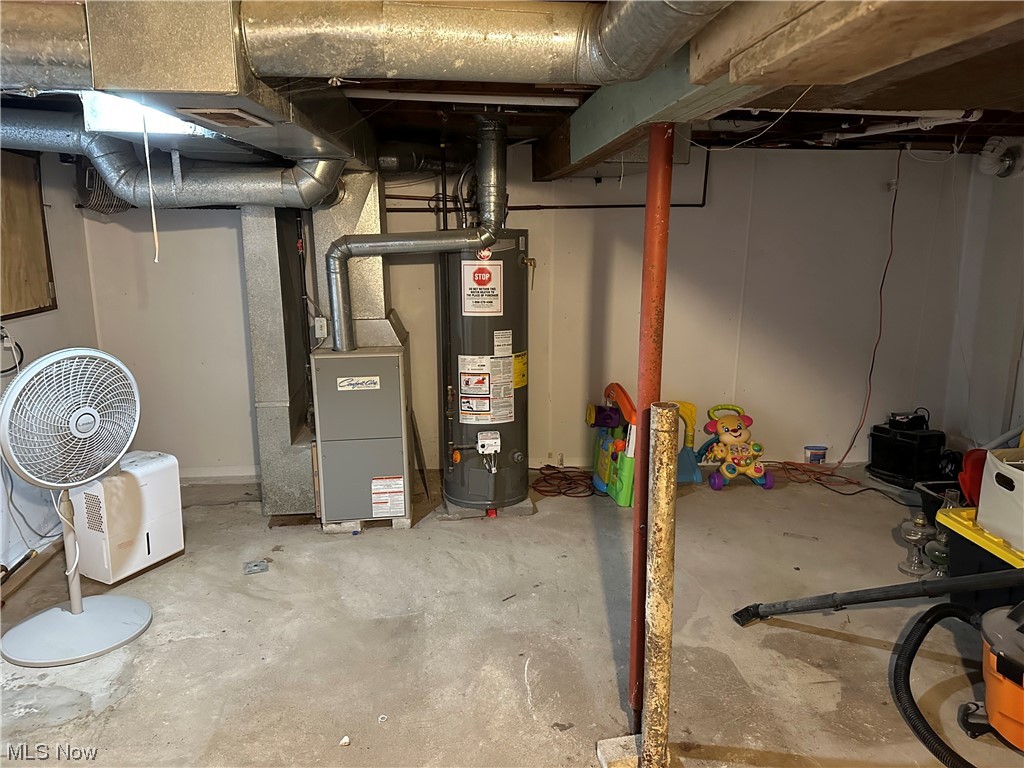 1124 Bruce Road Akron, OH 44306 - Photo 22 of 30 gas furnace & gas hot water tank new as of 2019