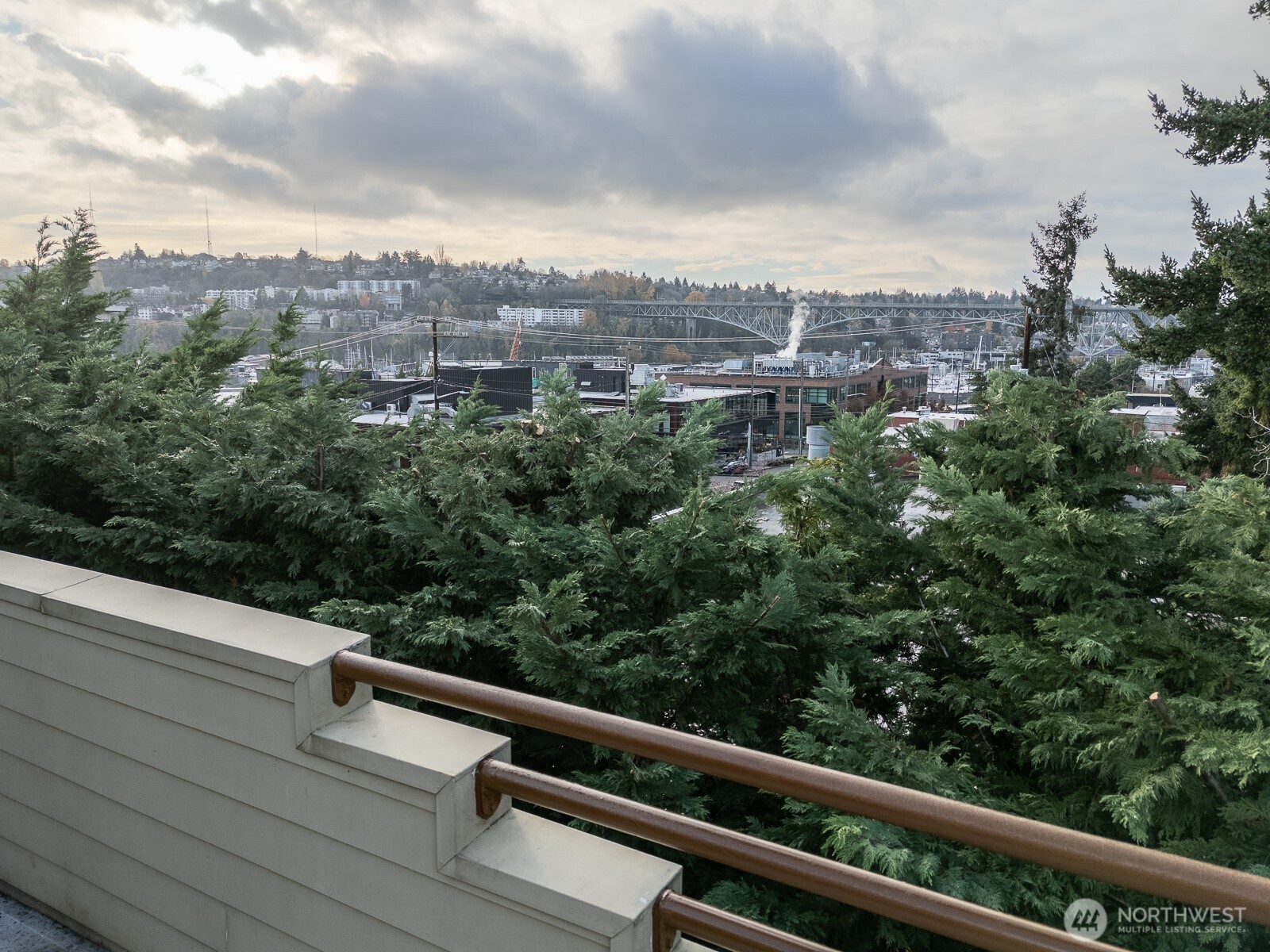 3401 Wallingford Avenue North, Unit 408 Seattle, WA 98103 - Photo 9 of 15 a view of city from balcony