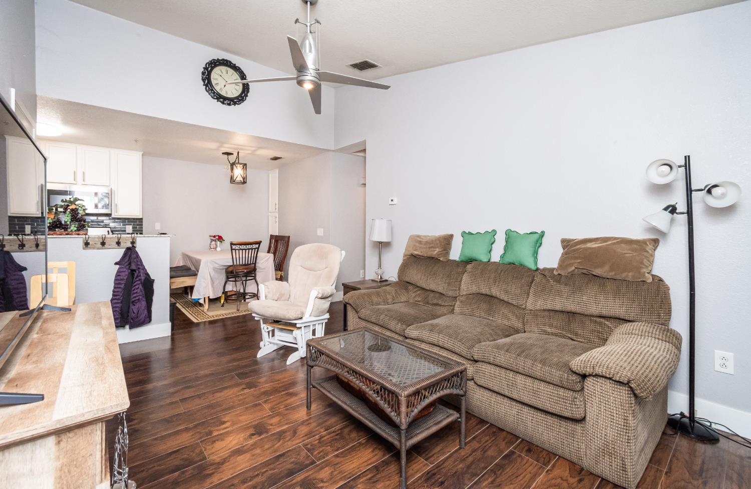 8020 Walerga Road, Unit 1238 Antelope, CA 95843 - Photo 17 of 22 a living room with furniture and wooden floor