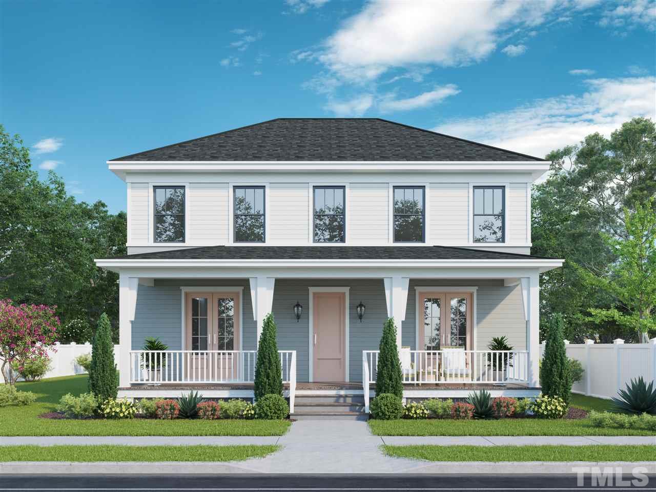 Artist rendering of this beautiful 4-square style new home. Picture yourself sipping lemonade on that beautiful front porch! Visit 501 E. Lane St. and make it yours!