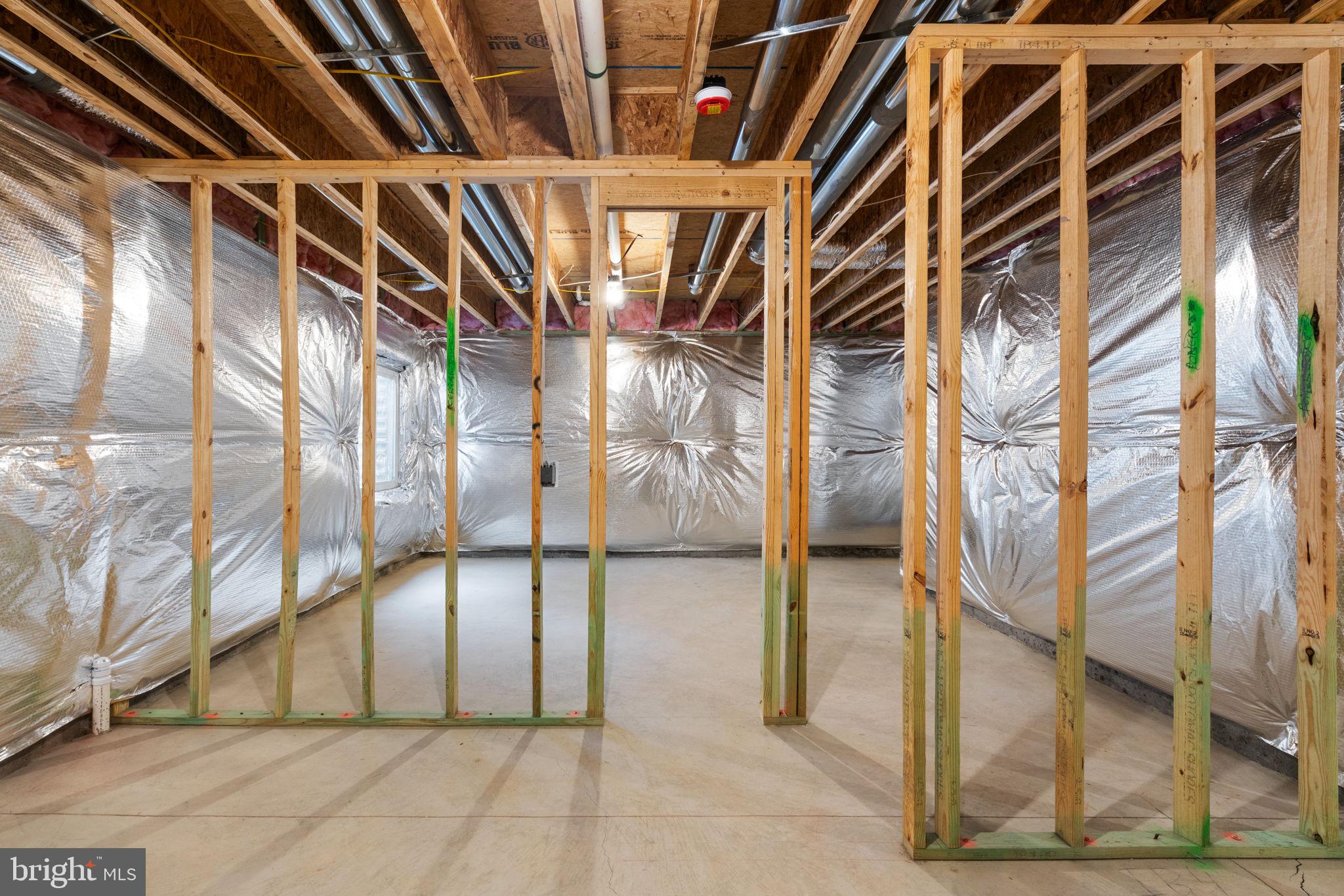 1924 Serviceberry Road Dumfries, VA 22026 - Photo 40 of 86 Partially framed- rough-in on left wall