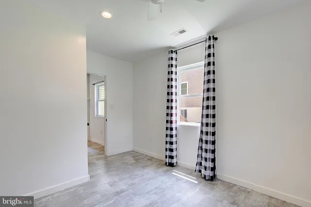 a view of room with window