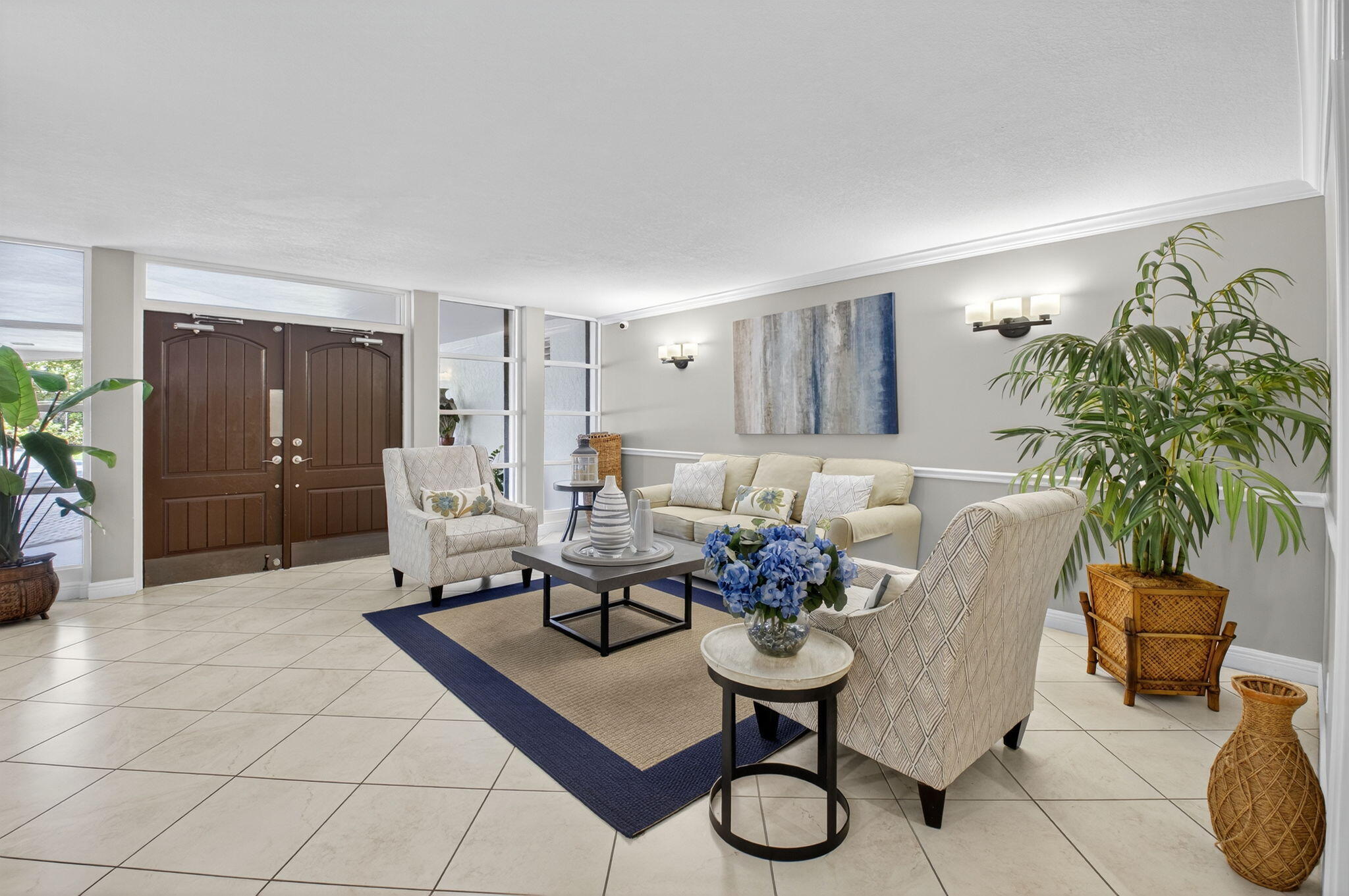 2871 North Ocean Boulevard, Unit R254 Boca Raton, FL 33431 - Photo 9 of 67 a living room with furniture