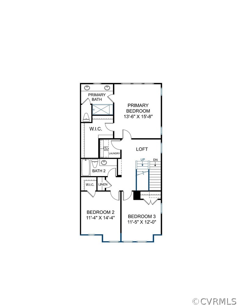 18714 Palisades Ridge Moseley, VA 23120 - Photo 3 of 4 SECOND FLOOR