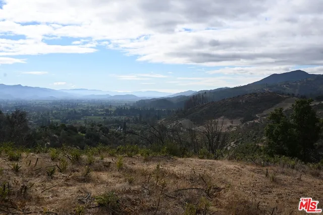 a view of outdoor space and mountain view