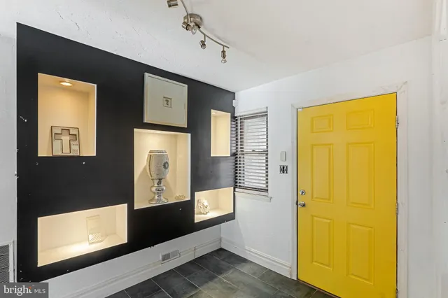 a view of front door