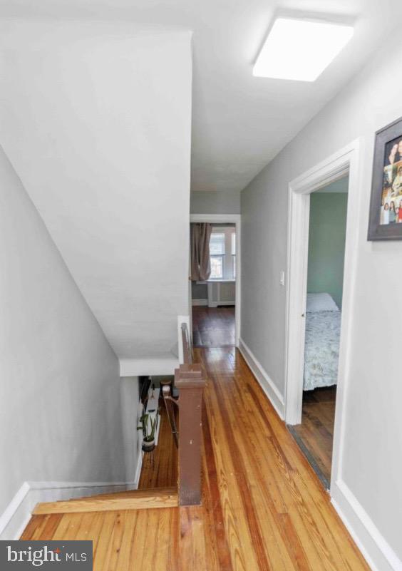 914 Township Line Road Elkins Park, PA 19027 - Photo 13 of 22 a view of entryway and hall with wooden floor