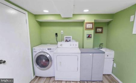 914 Township Line Road Elkins Park, PA 19027 - Photo 22 of 22 a utility room with dryer and washer