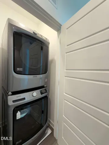 an empty room with a natural light