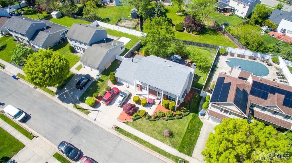 0 Lavender Drive Edison, NJ 08820 - Photo 8 of 36 an aerial view of a house with a garden and lake view
