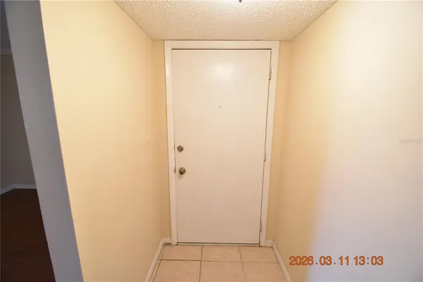 a view of front door