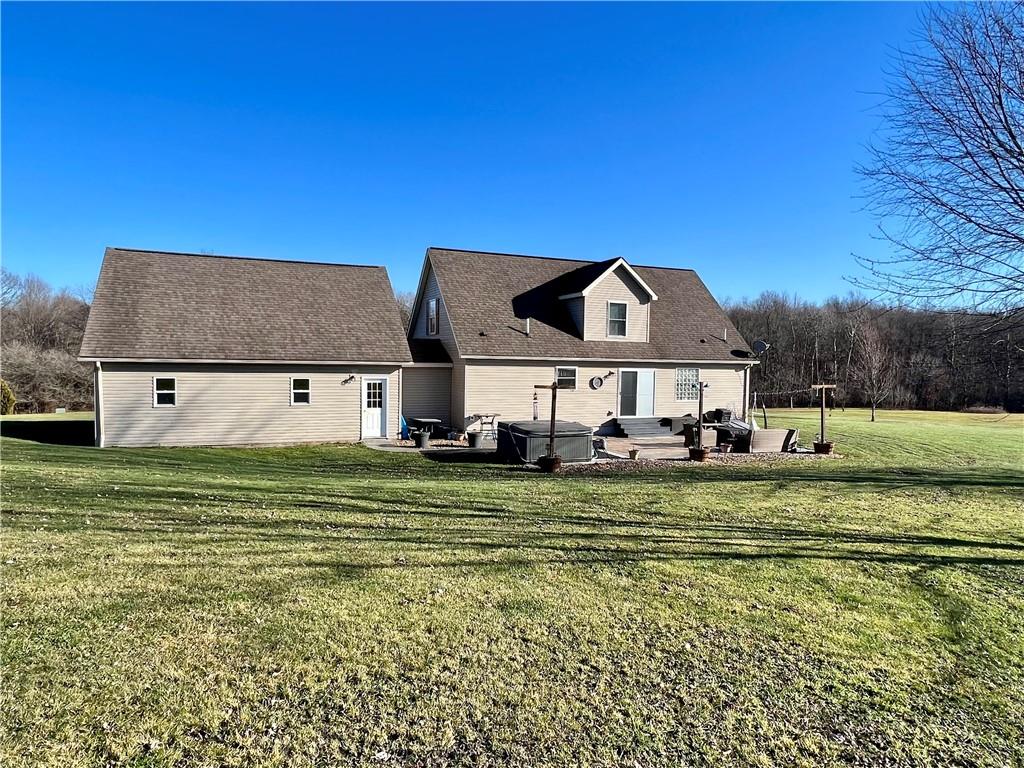 100 Perrine Road Grove City, PA 16127 - Photo 20 of 24 a front view of a house with a yard