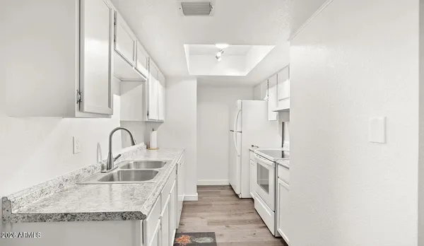 wooden floor in an empty room