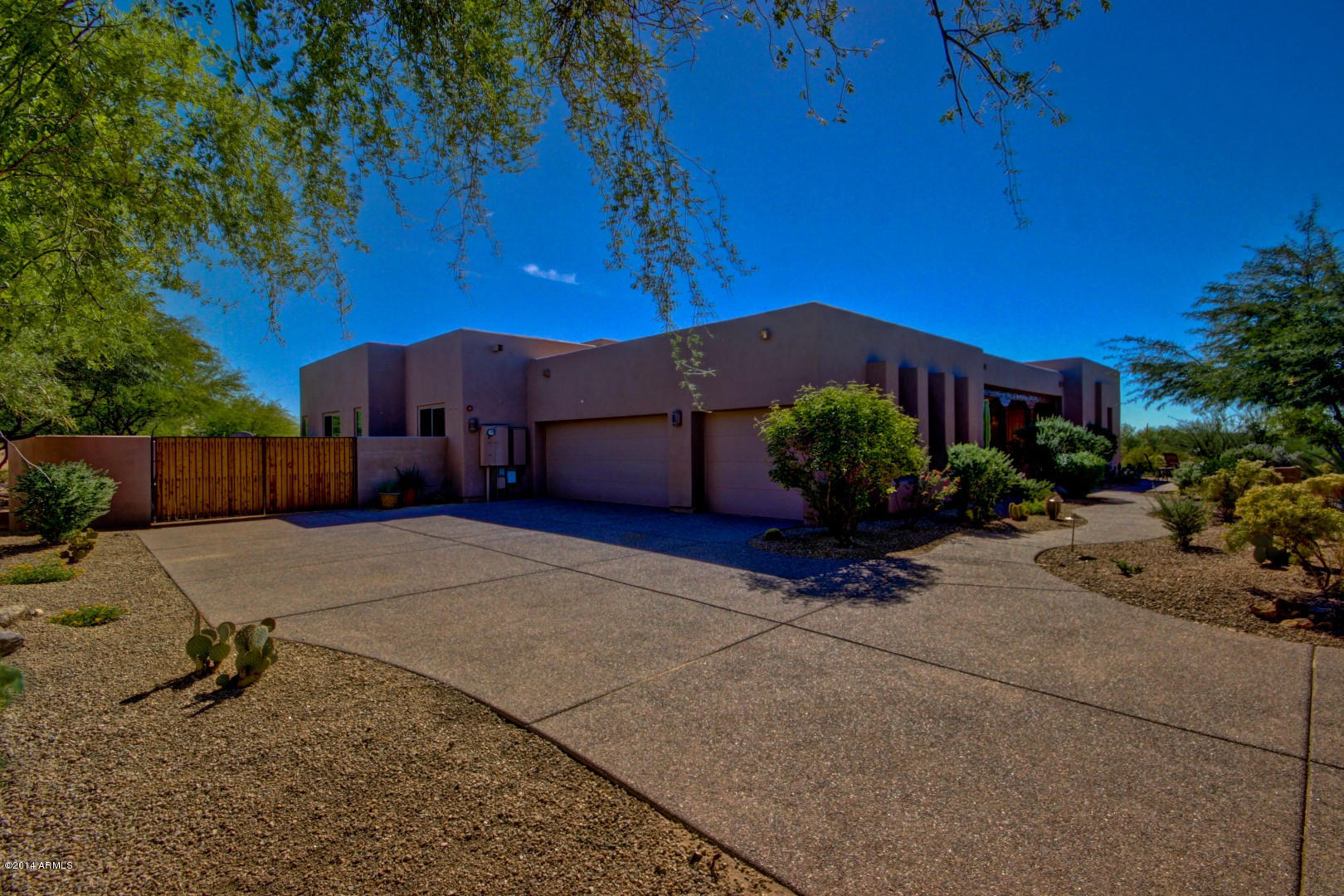 9717 East Lofty Point Road Scottsdale, AZ 85262 - Photo 45 of 51 Huge driveway and RV gate/storage area
