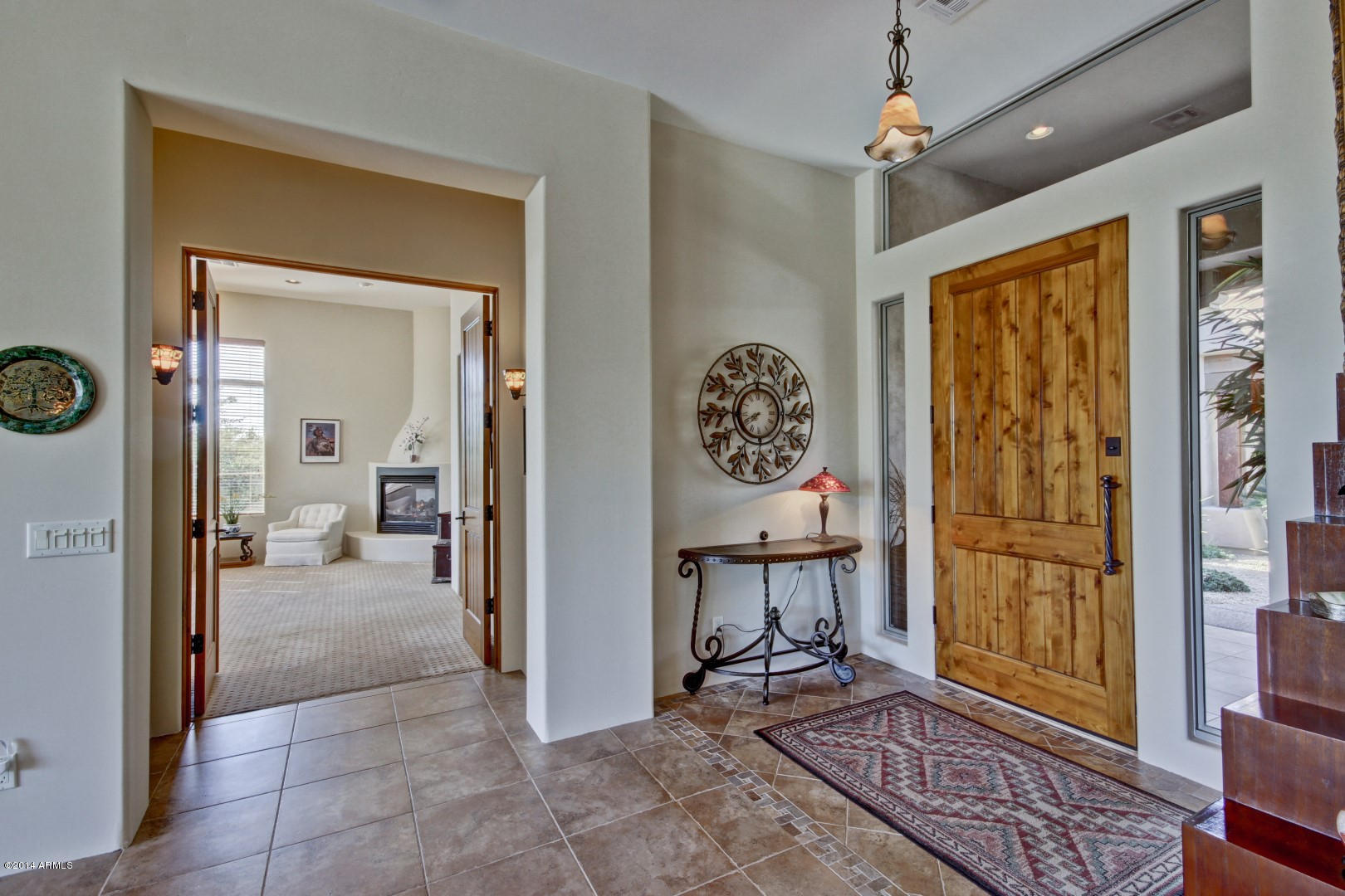 9717 East Lofty Point Road Scottsdale, AZ 85262 - Photo 5 of 51 Grand Front Entrance
