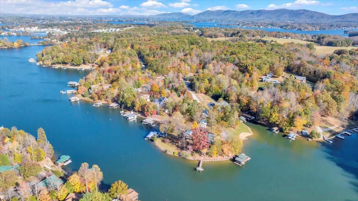 240 Highland Lake Road Union Hall, VA 24176 - Photo 54 of 56 a view of lake and mountain