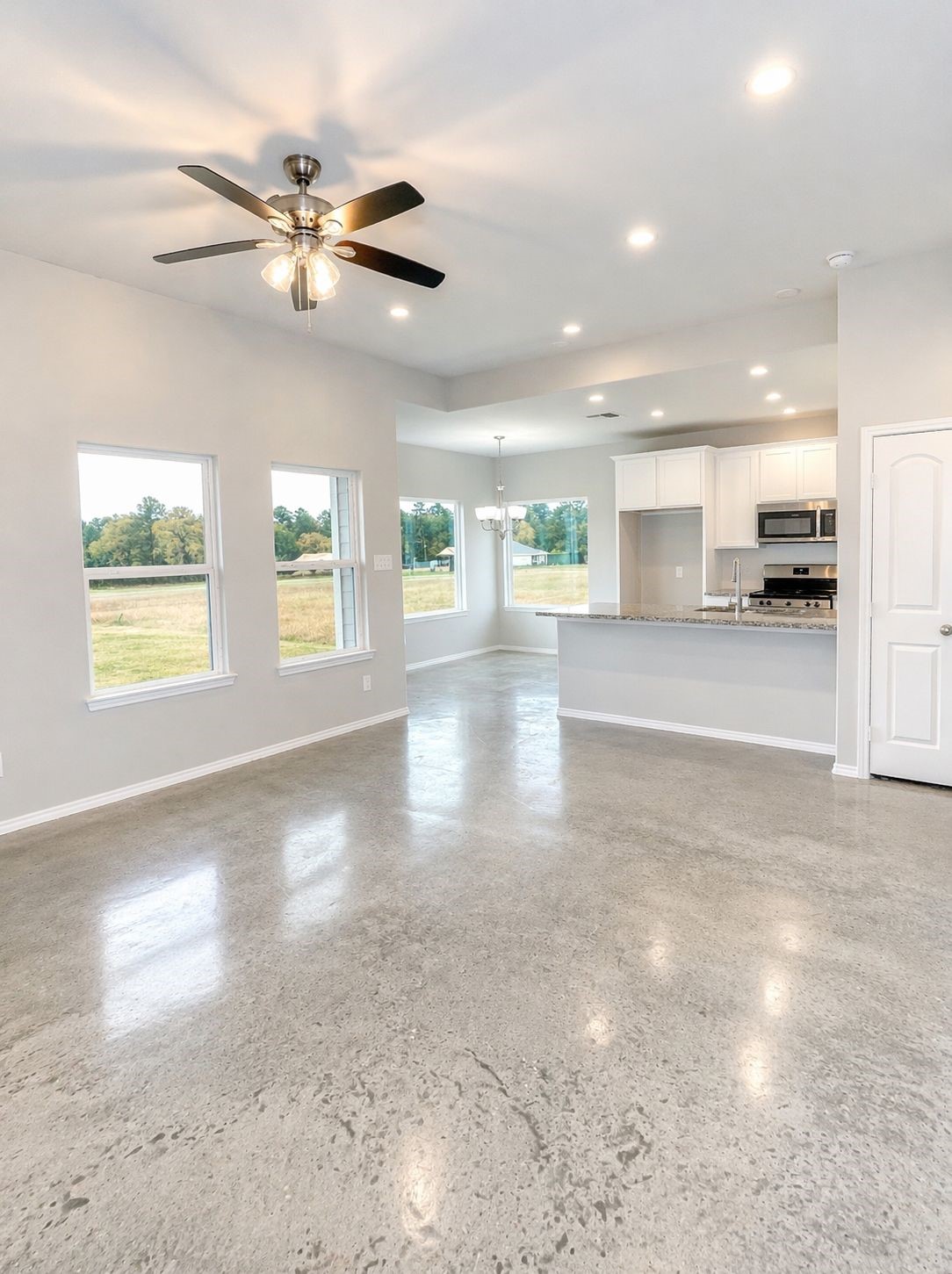 6 Greenway Drive Trinity, TX 75862 - Photo 5 of 27 a view of a kitchen with a sink and a window