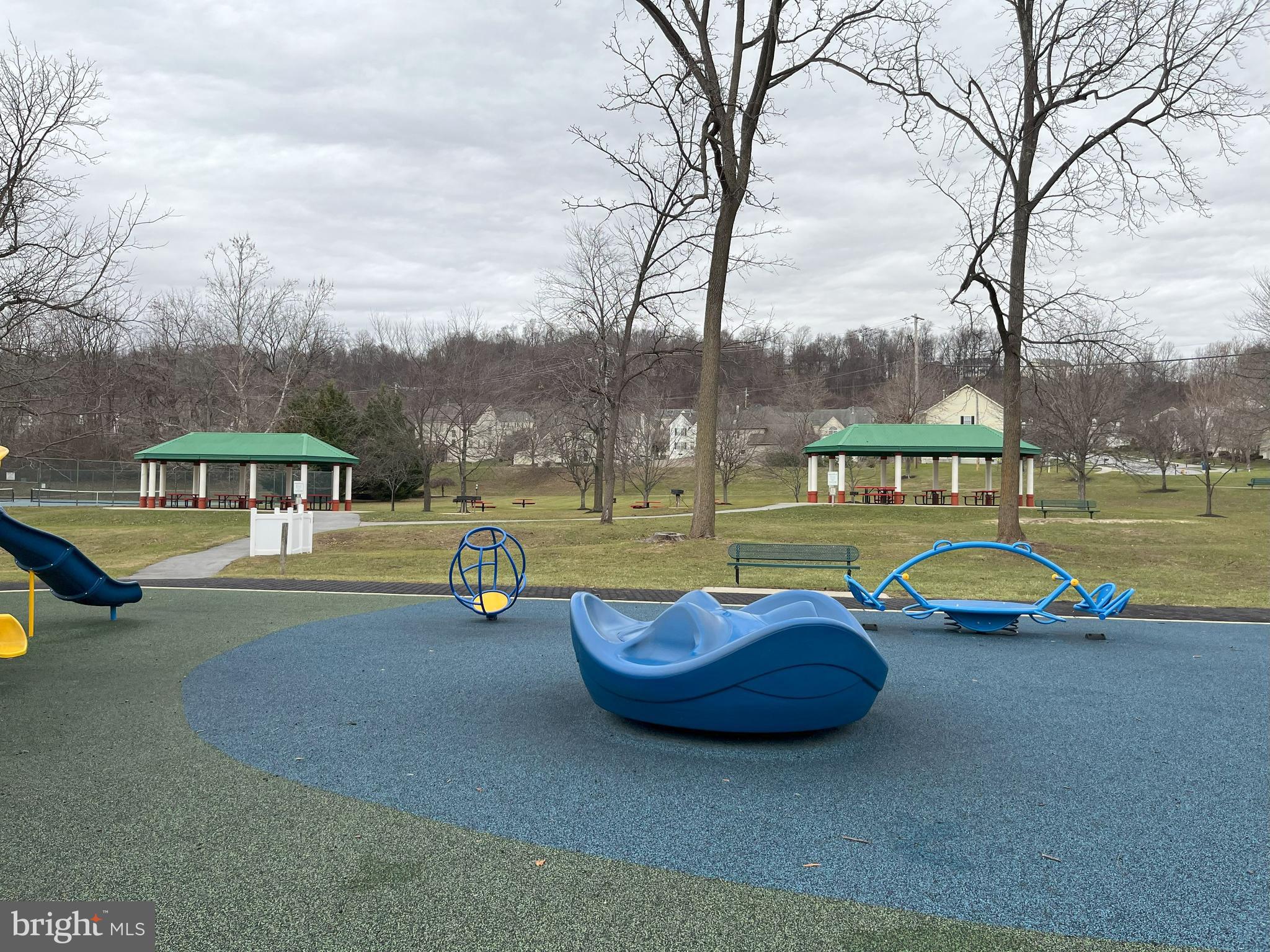 18 Madison Way Downingtown, PA 19335 - Photo 3 of 10 an aerial view of a house with swimming pool and deck