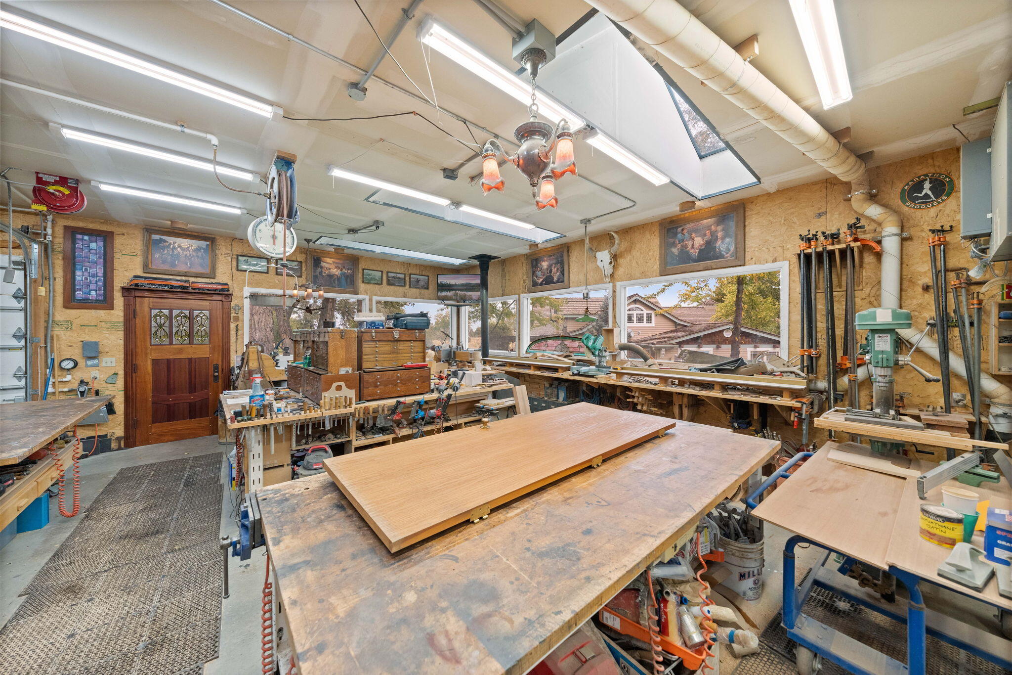 21925 Bear Creek Road Bend, OR 97702 - Photo 73 of 104 a view of a room with gym equipment