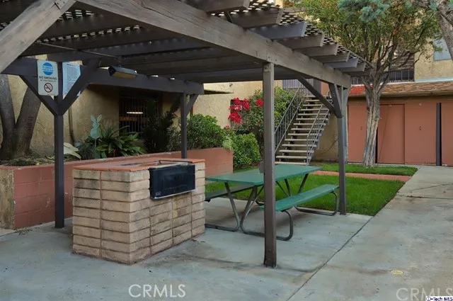 a view of outdoor space and deck