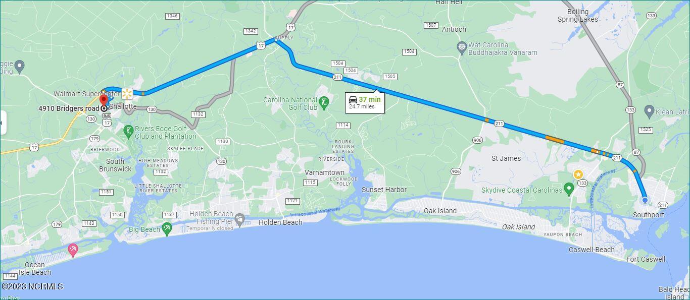 4910 Bridger Road, Unit 7 Shallotte, NC 28470 - Photo 16 of 18 SOUTHPORT TO SHALLOTTE NC