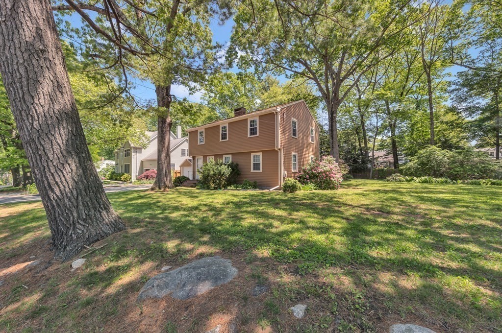62 Spring Street Lexington, MA 02421 - Photo 4 of 32 a view of a tree in front of a house