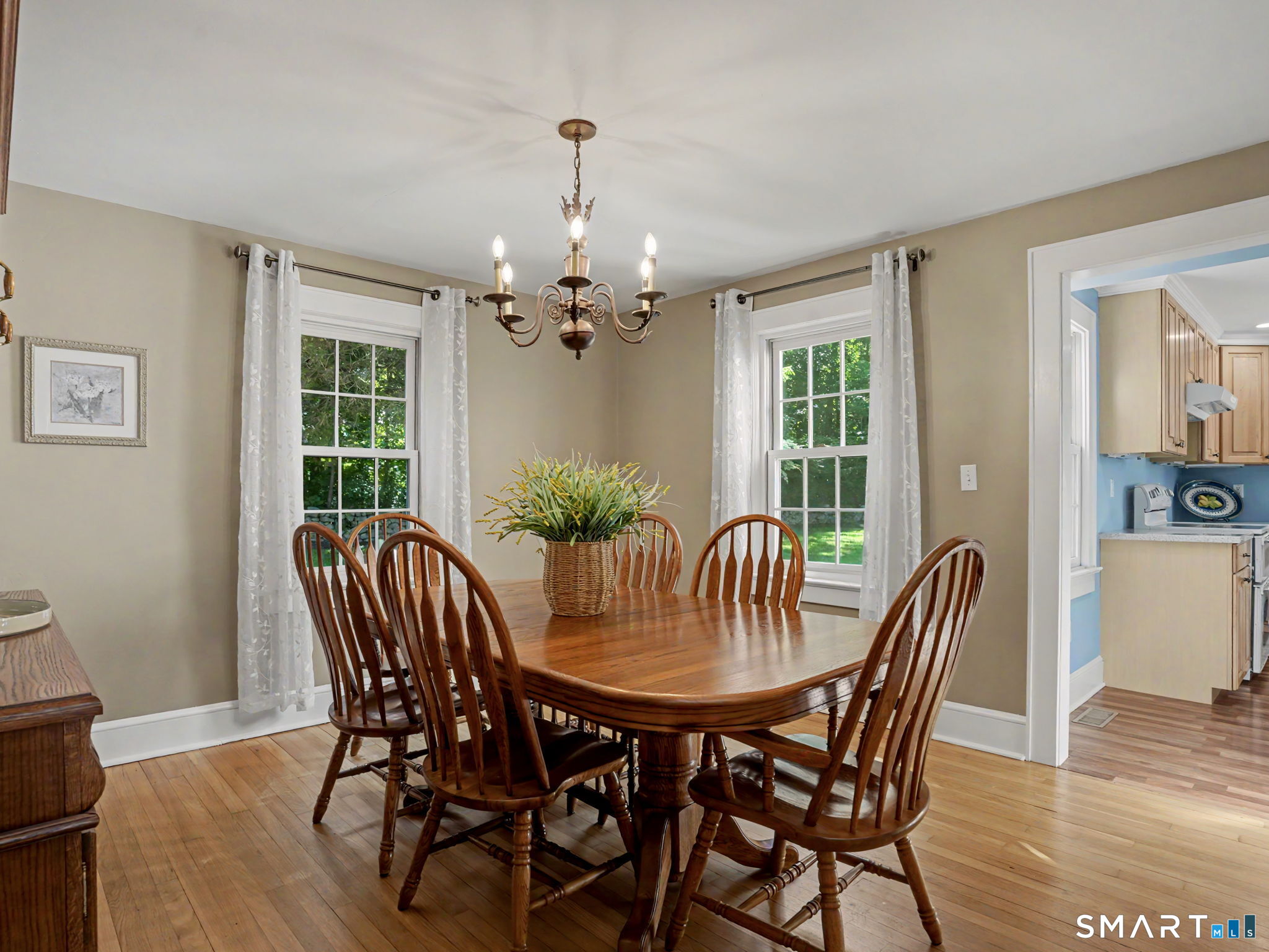 18 Deerfield Road Wilton, CT 06897 - Photo 11 of 40 Dining Room directly off the Kitchen.
