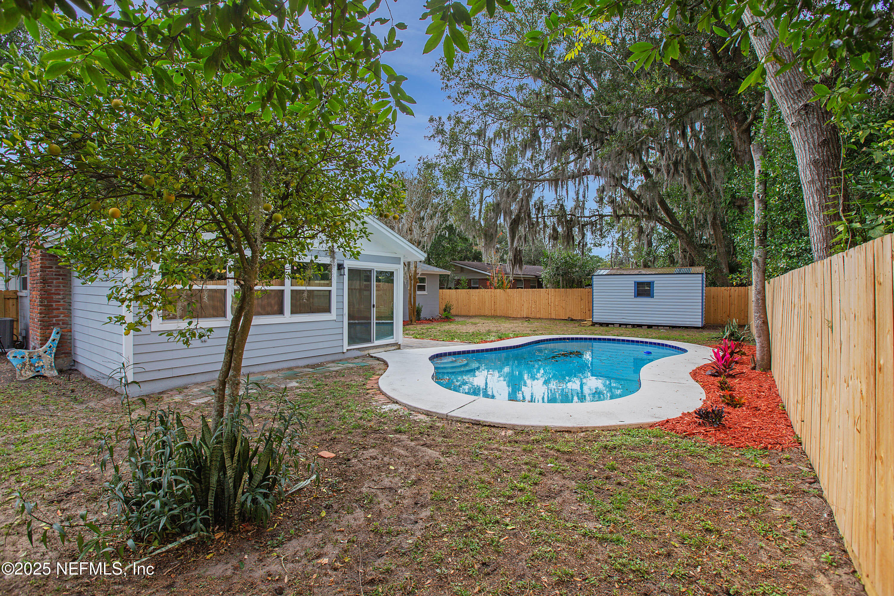 10553 Hemming Road Jacksonville, FL 32225 - Photo 30 of 34 Rear yard photo