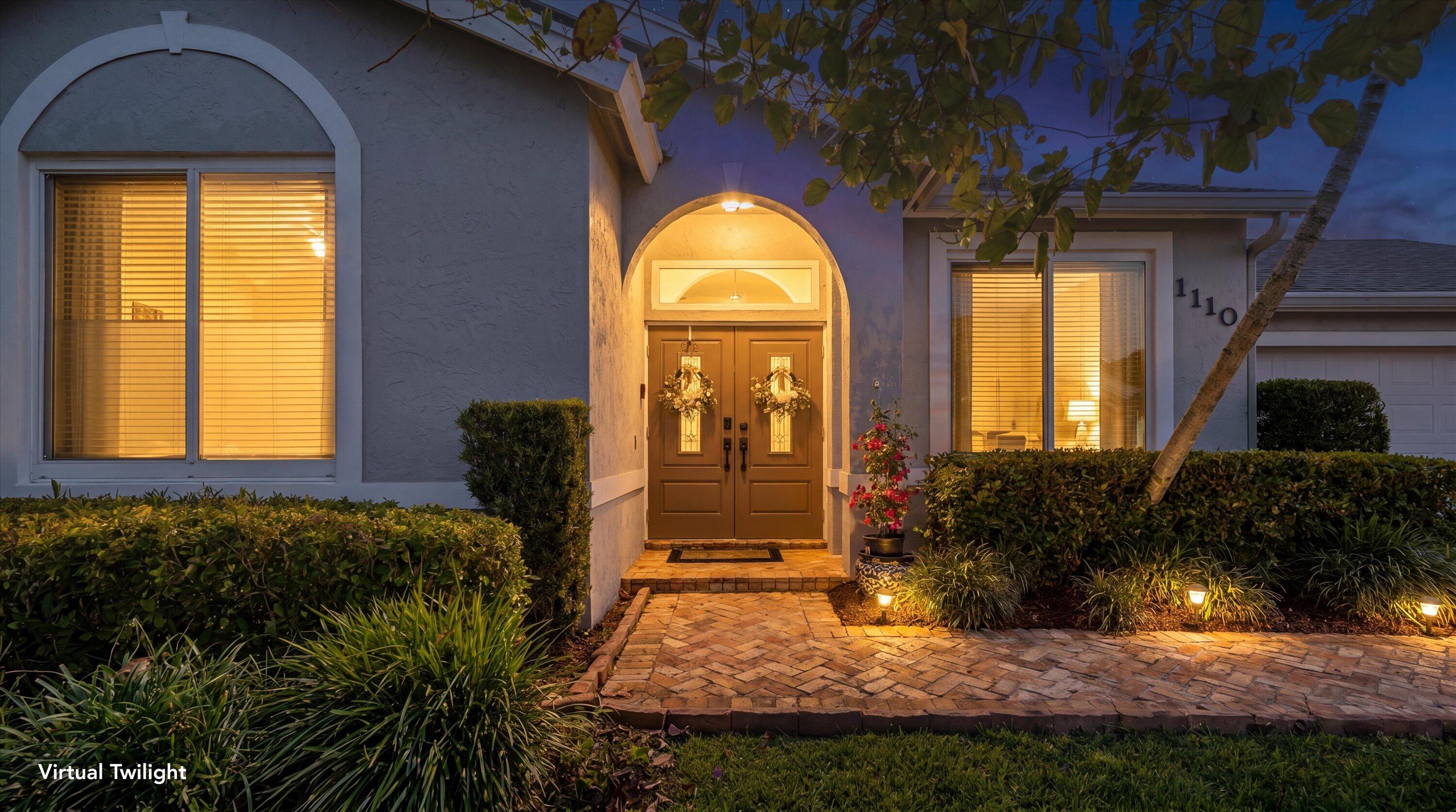 1110 Aviary Road Wellington, FL 33414 - Photo 5 of 51 Twilight double doors